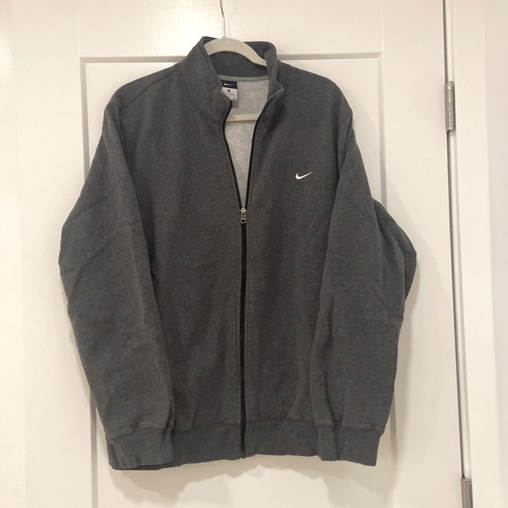 Nike Zip Up Jacket XL Grey